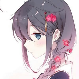 14张高清动漫女生微信头像 好看的人物头像合集