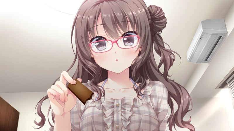 艦娘鈴谷高清手機壁紙 藍眼金髪眼鏡少女美照