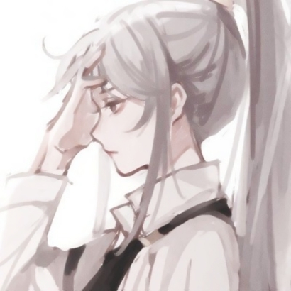 24张高清简约气质女生漫画头像 氛围感拉满