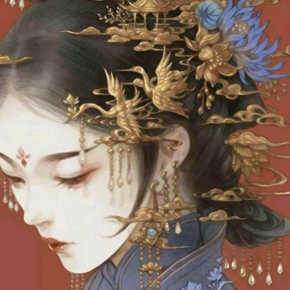 16张高清古风女生动漫头像 氛围感拉满的唯美头像合集