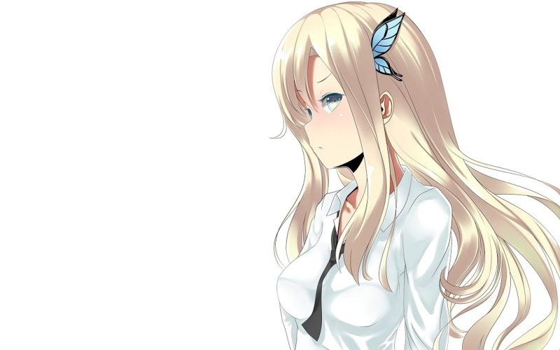 窗边金发美少女 动漫壁纸