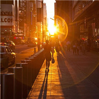 24张氛围感拉满的女生夕阳头像 每张都超有意境