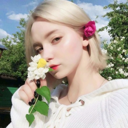 ins风酷感欧美女头像合集 29张高清有范新款图