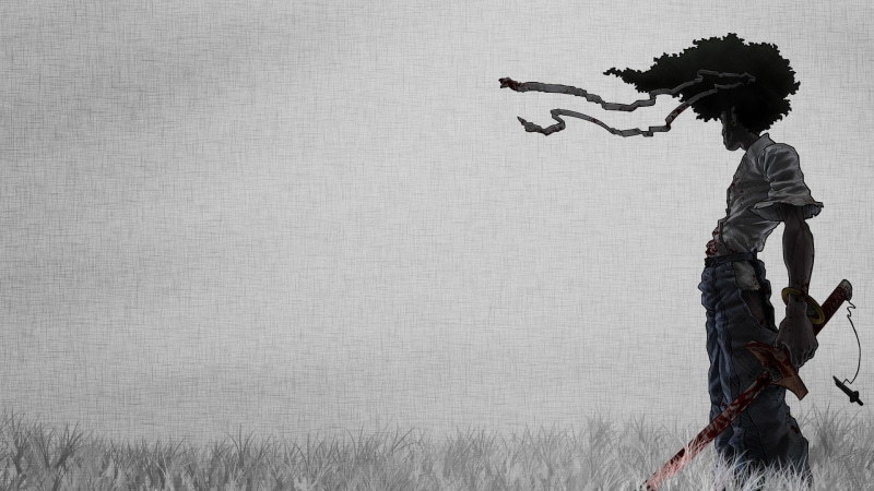 爆炸头武士动漫1080P高清壁纸