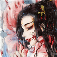 二次元九尾狐女生头像合集 17张妩媚好看的款式都在这了