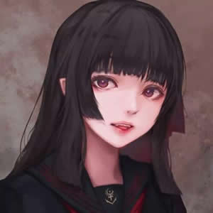 18张高清酷飒款！女生必备的时尚冷酷动漫头像