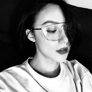 16张高清霸气真人黑白高冷女生头像合集