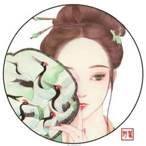 18张软萌古风卡通女生头像 可爱清纯感拉满