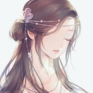 古风动漫女生团头（共6张）