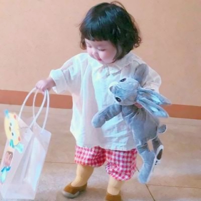 女生专属！14张高清萌娃QQ头像直接拿捏软萌感