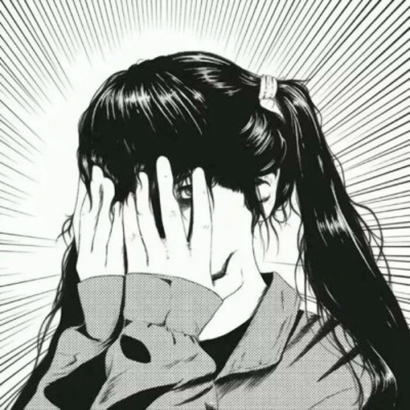 29张高清黑白丧系动漫女头 氛围感拉满的伤感头像合集