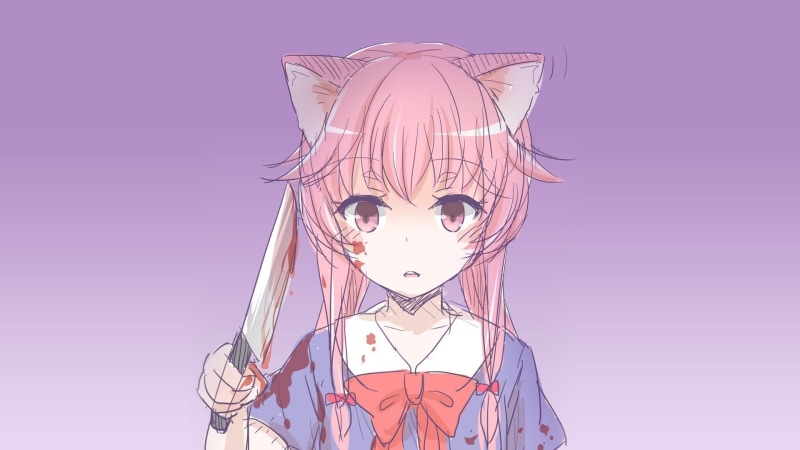 《未来日记》我妻由乃高清壁纸合集