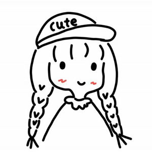 14张软萌Q版女生简笔画头像 手绘党速存