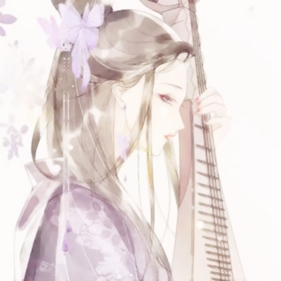 15张高清清冷感！二次元古风冷酷少女头像合集