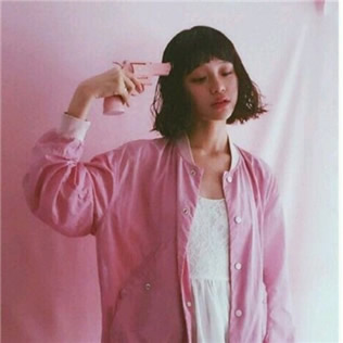 甜妹狂喜！12张高清粉色系韩系女生头像合集