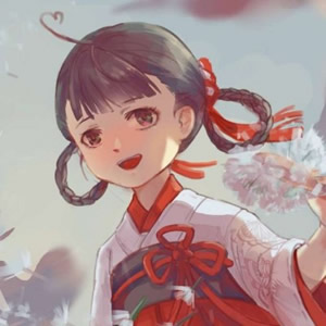 16张高清古风二次元动漫女头 好看的女生漫画头像