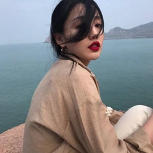 女生海边微信头像合集！12张高清图直接用