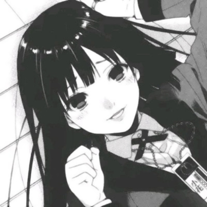 23张高清黑白款！霸气冷酷风女生漫画QQ头像