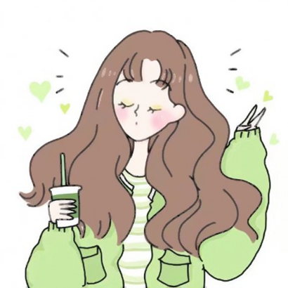 9张清新简约风少女动漫头像 好看又治愈的女生头像素材