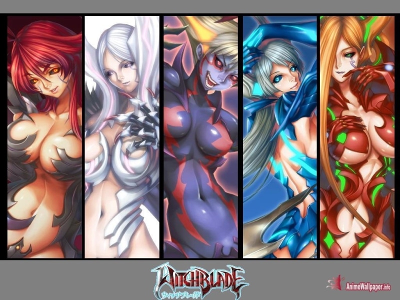 魔女之刃性感高清壁纸 480P