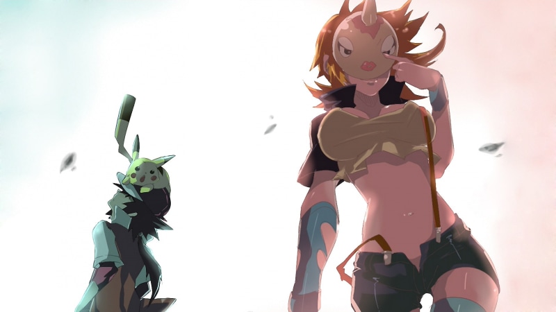 宝可梦高清壁纸合集 皮卡丘小智小霞登场