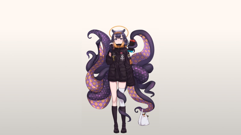 Hololive虚拟主播Ina酱高清壁纸