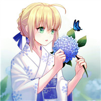 18张超好看的二次元和服女生动漫头像，氛围感拉满