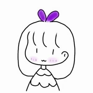10张软萌小女孩简笔画头像 高清呆萌又可爱