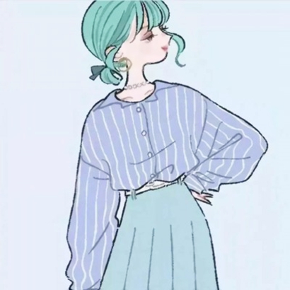 超萌双人动漫闺蜜头像 16张一人一张可爱高清图