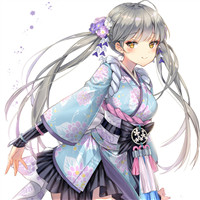 18张唯美动漫和服女生头像 超适合当头像的图片合集