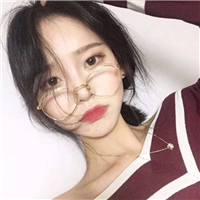 戴眼镜的呆萌女生头像合集 18张可爱软萌女生头像来啦