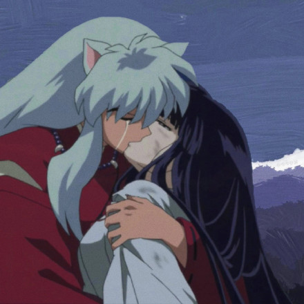 犬夜叉主题背景图和头像素材，作者令今争渡