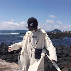 女生蓝色海边头像合集 18张高清蓝调吹风氛围感头像