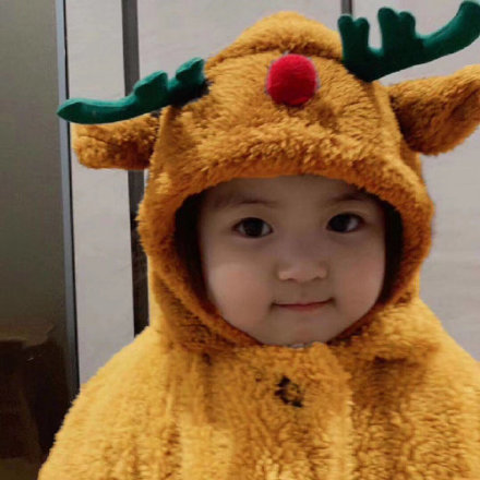 圣诞氛围感拉满！罗熙麋鹿主题头像合集