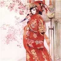 22张绝美古风嫁衣女头像，一眼心动！