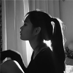16张高清女生侧脸头像 个性又好看的QQ头像素材