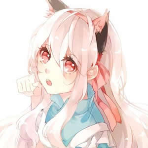 软萌猫耳少女动漫头像 20张高清可爱萌图合集