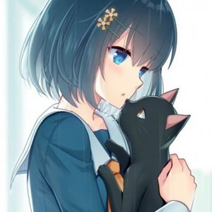 16张软萌二次元女生头像 可爱到心坎里