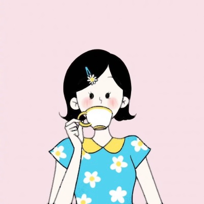 9张高清手绘简笔画女孩头像 适合当女生头像的漫画简笔画