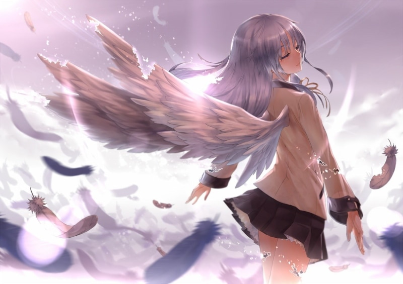 立花奏绝美壁纸合集！《Angel Beats》高清美图大赏