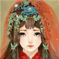 22张绝美古风嫁衣女头像，一眼心动！