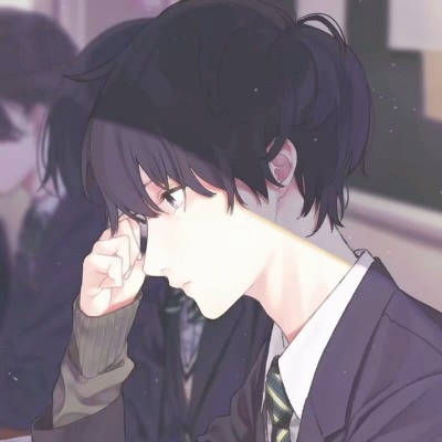 36张高清二次元男生动漫头像 好看又有氛围感