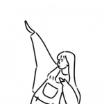 12张个性女生简笔画头像 高清素材合集