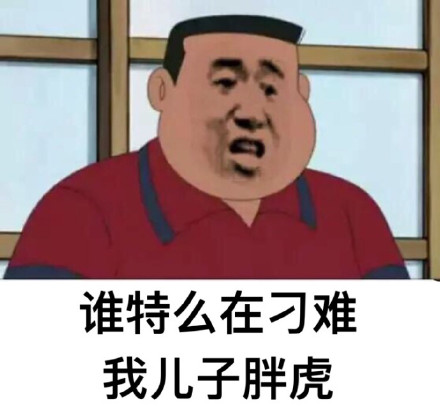 我看，你他妈就是刁难我胖虎