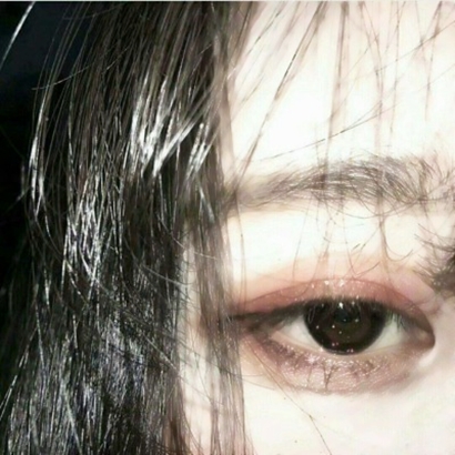 单眼半脸丧系女生头像合集 11张高清伤感素材