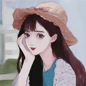11张高清唯美手绘女生微信头像 氛围感拉满