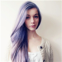 超拽感拉满！21张五颜六色染发女生QQ头像合集