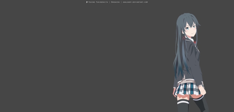 《我的青春恋爱物语果然有问题》雪之下雪乃高清壁纸 1080P