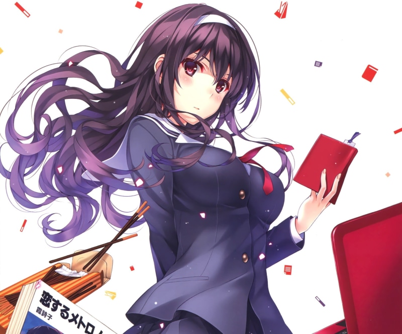 《路人女主的养成方法》高清壁纸合集！二次元美少女壁纸安利