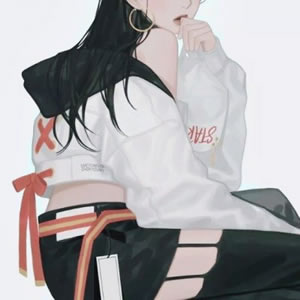 20张高清好看的女生动画微信头像合集